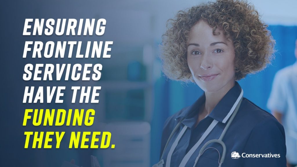 Ensuring frontline services have the funding they need