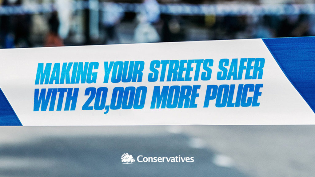 Making your streets safer with 20,000 more police