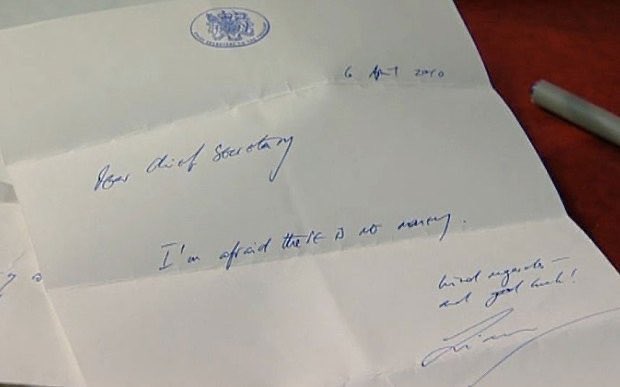 Liam Byrne's letter saying there is no money in 2010