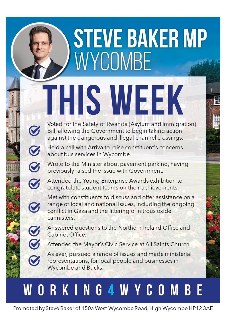 Weekly Round-Up #Working4Wycombe